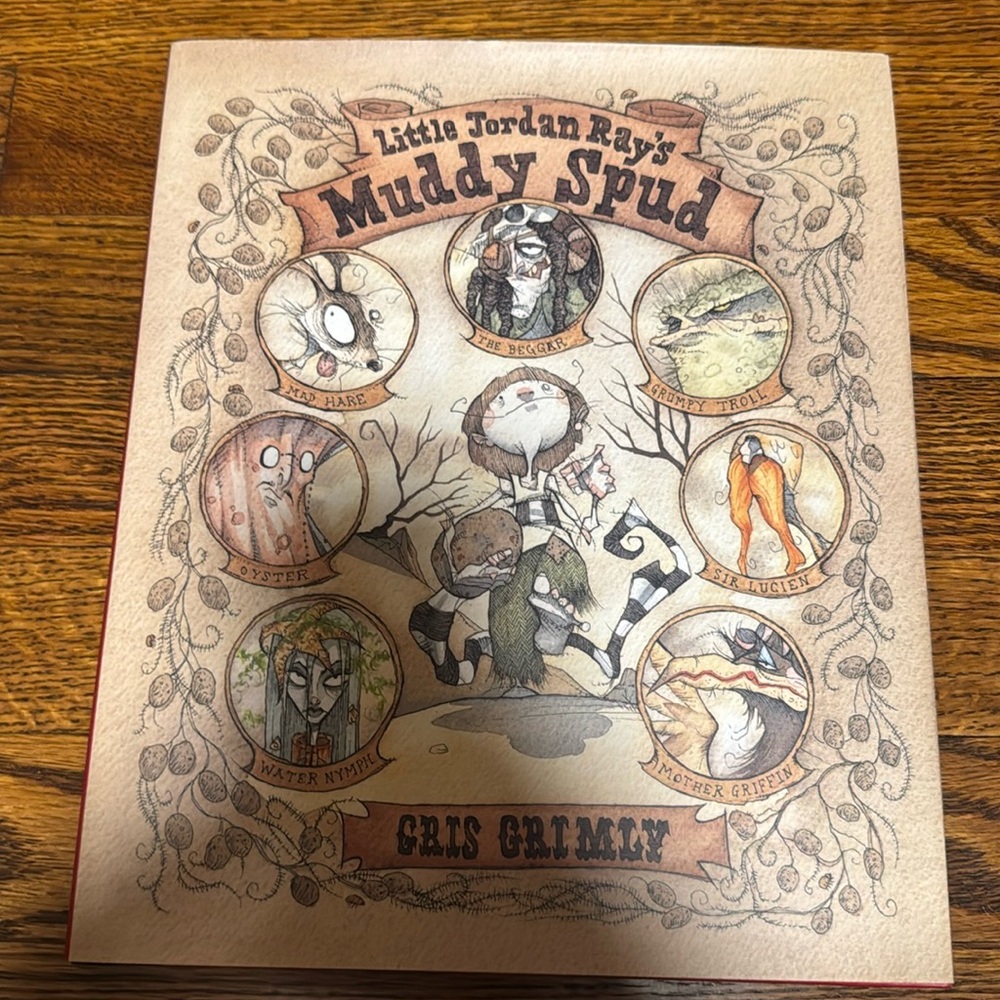 Gris Grinly signed book little Jordan ray’s muddy spud